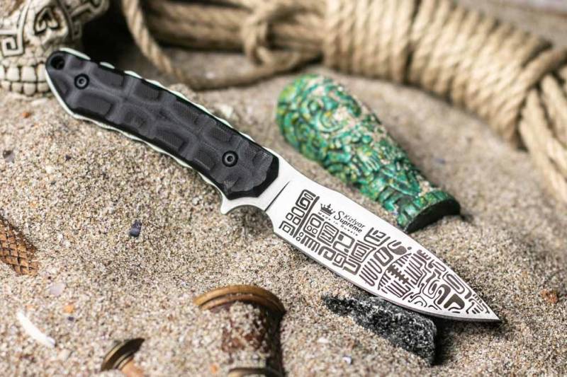 Нож туристический Kizlyar Supreme Aztec D2 SW