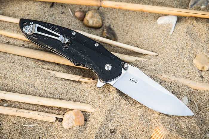 Нож складной Kizlyar Supreme Zedd D2 S Сатин G10