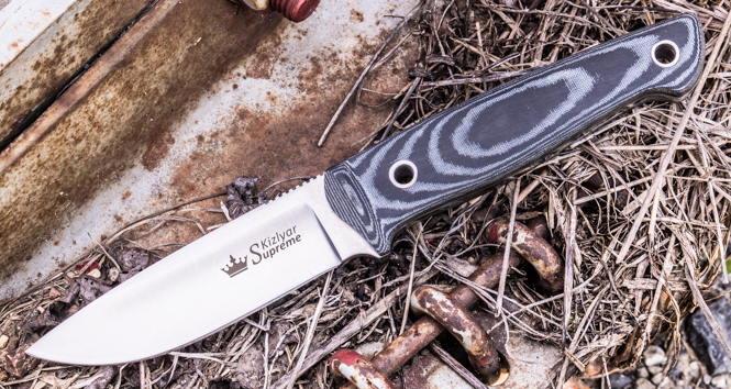 Нож туристический Kizlyar Supreme Santi D2 SW