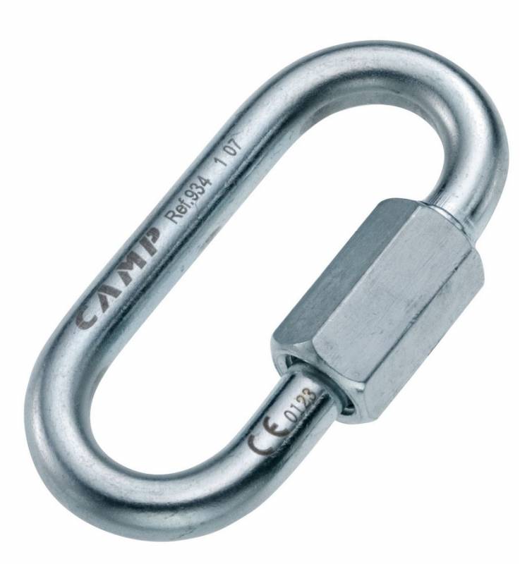 Карабин-рапид Camp Oval Quick Link 8 zinc