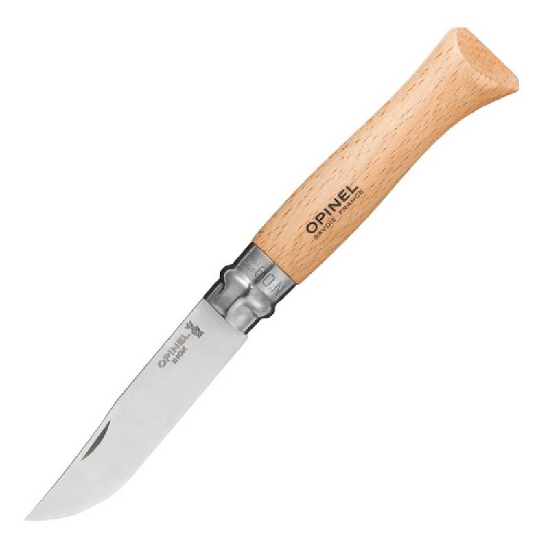 Нож Opinel №9 нержавеющая сталь, рукоять из бука